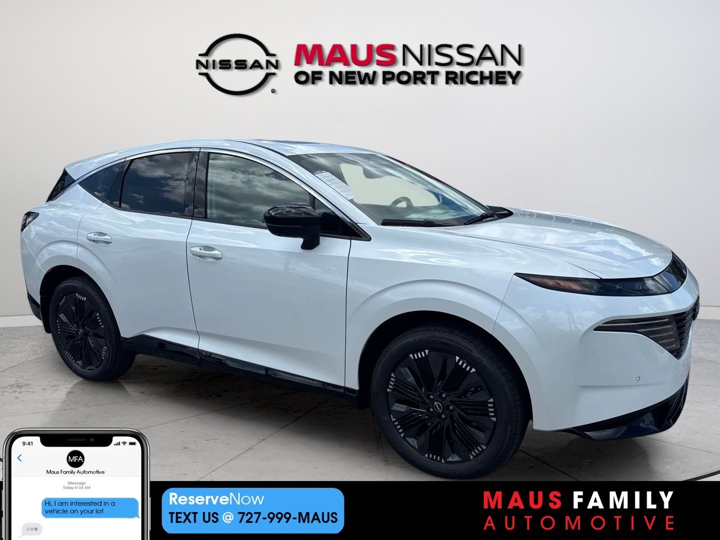 New 2026 White Nissan Platinum image 1