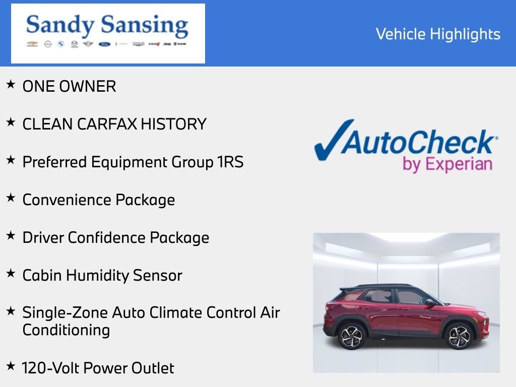Used 2023 Crimson Chevrolet RS image 7