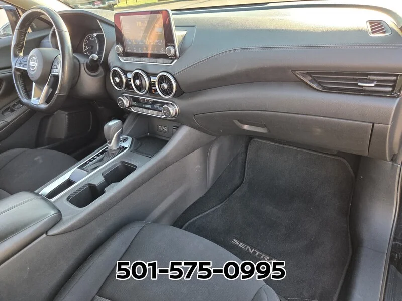 Used 2023 Super Black NISSAN SV CVT image 17