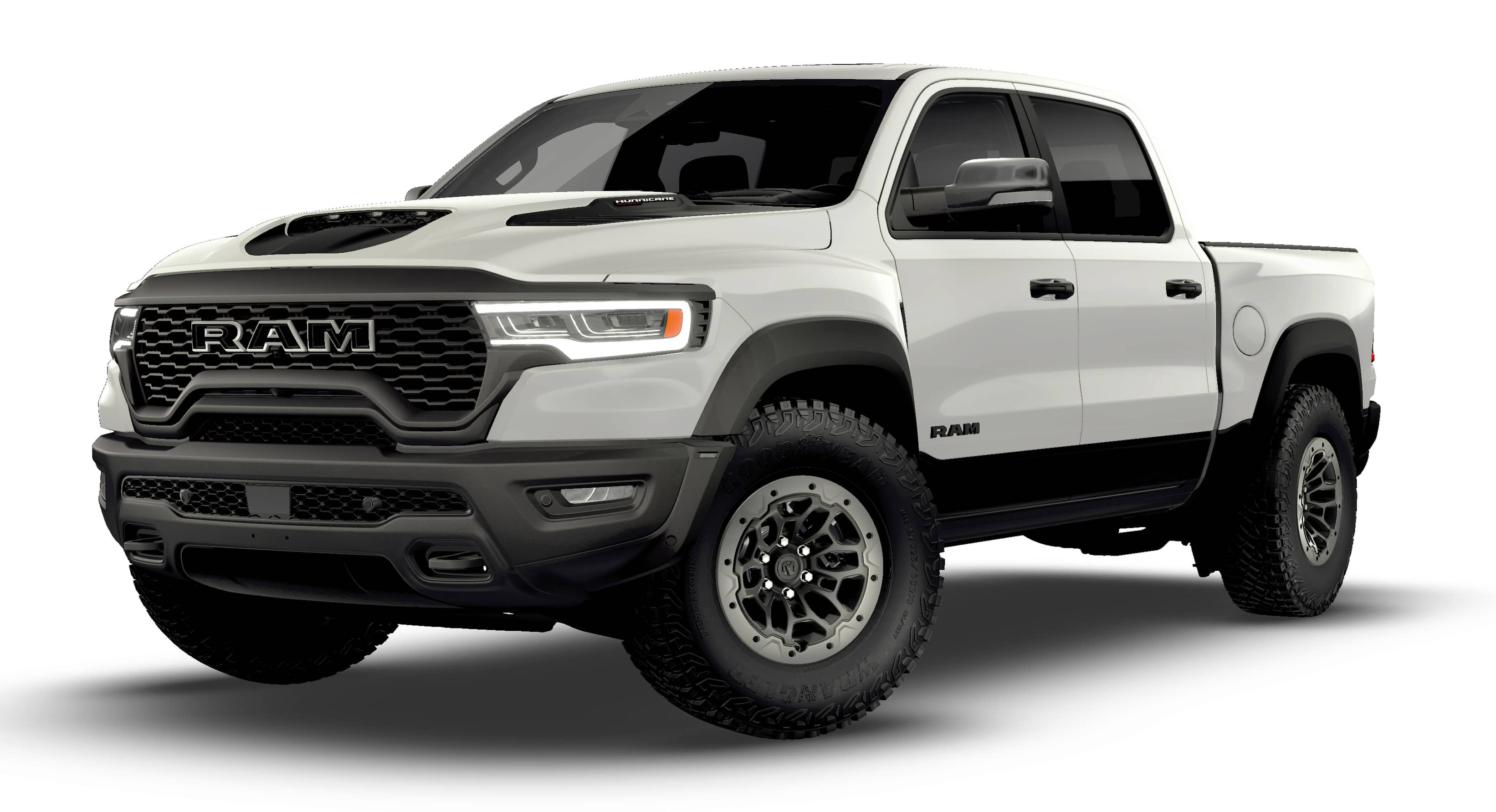 New 2026 Bright White Clear-Coat Exterior Paint RAM RHO image 13