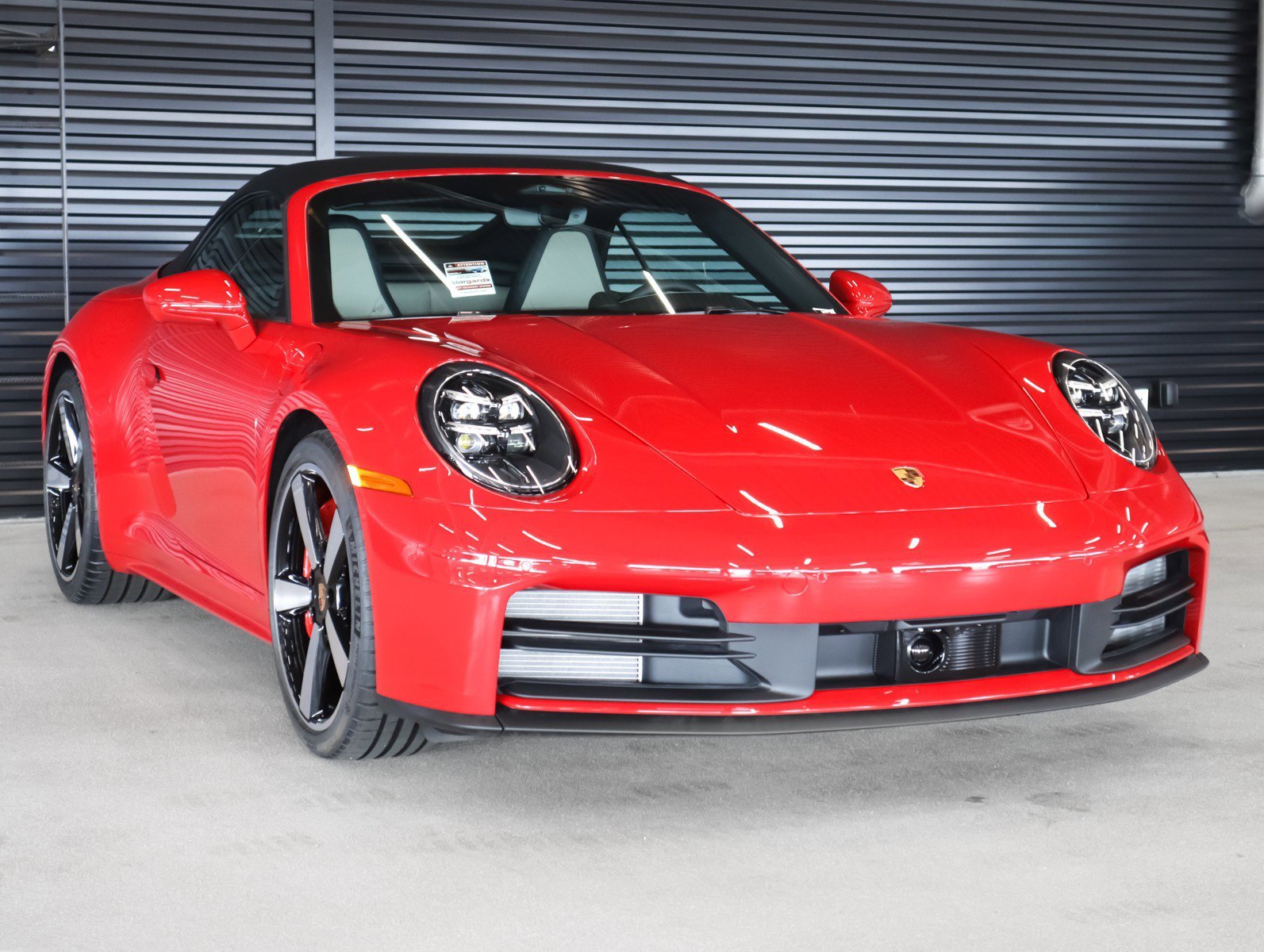 New 2026 Carmine Red Porsche Carrera S Cabriolet image 7