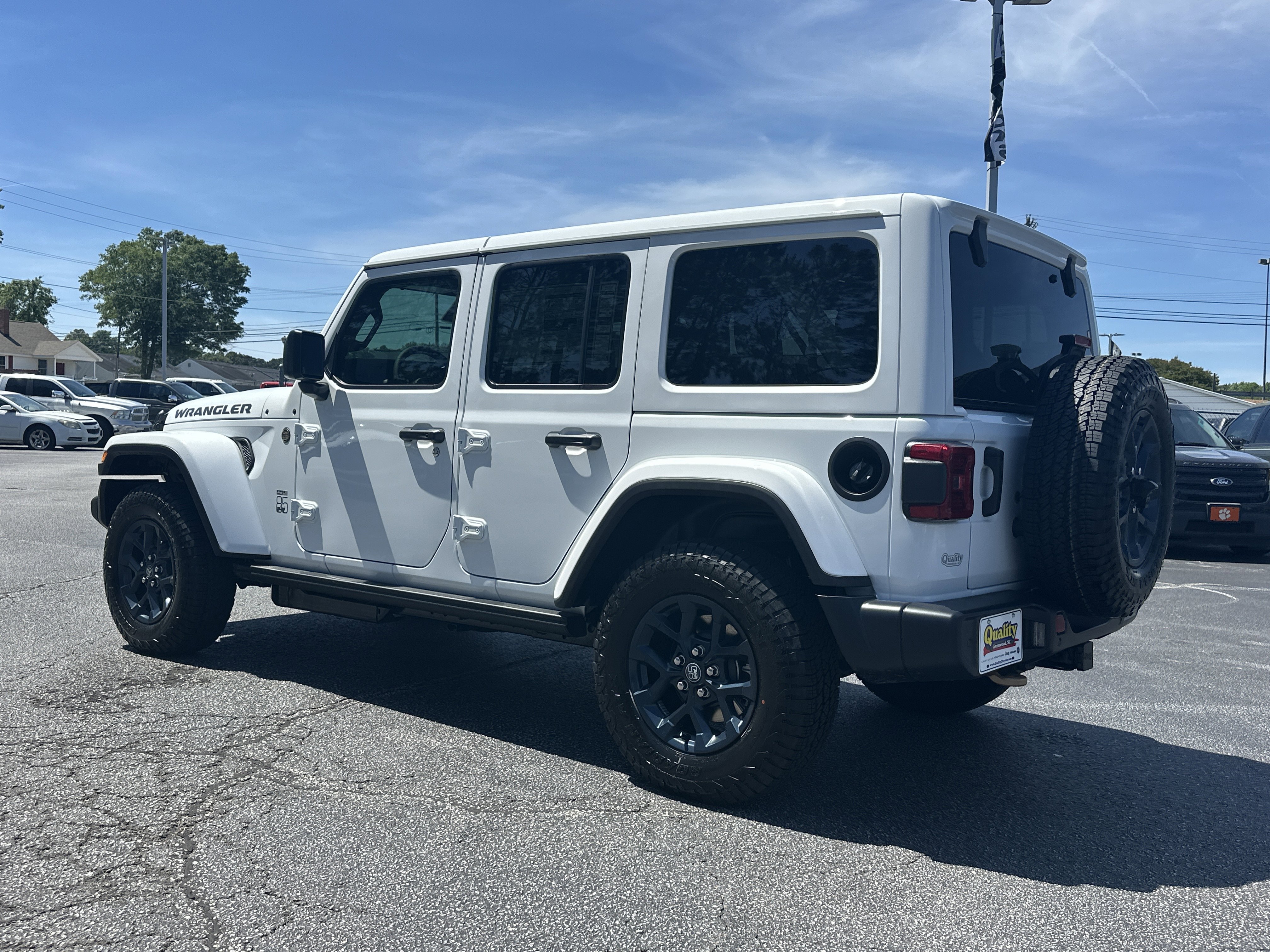 New 2026 Bright White Clear-Coat Exterior Paint Jeep 85th Anniversary image 6