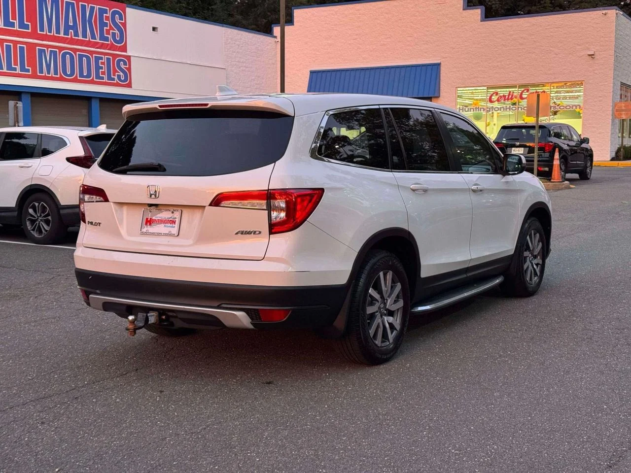 Used 2020 Platinum White Pearl Honda AWD EX-L image 7