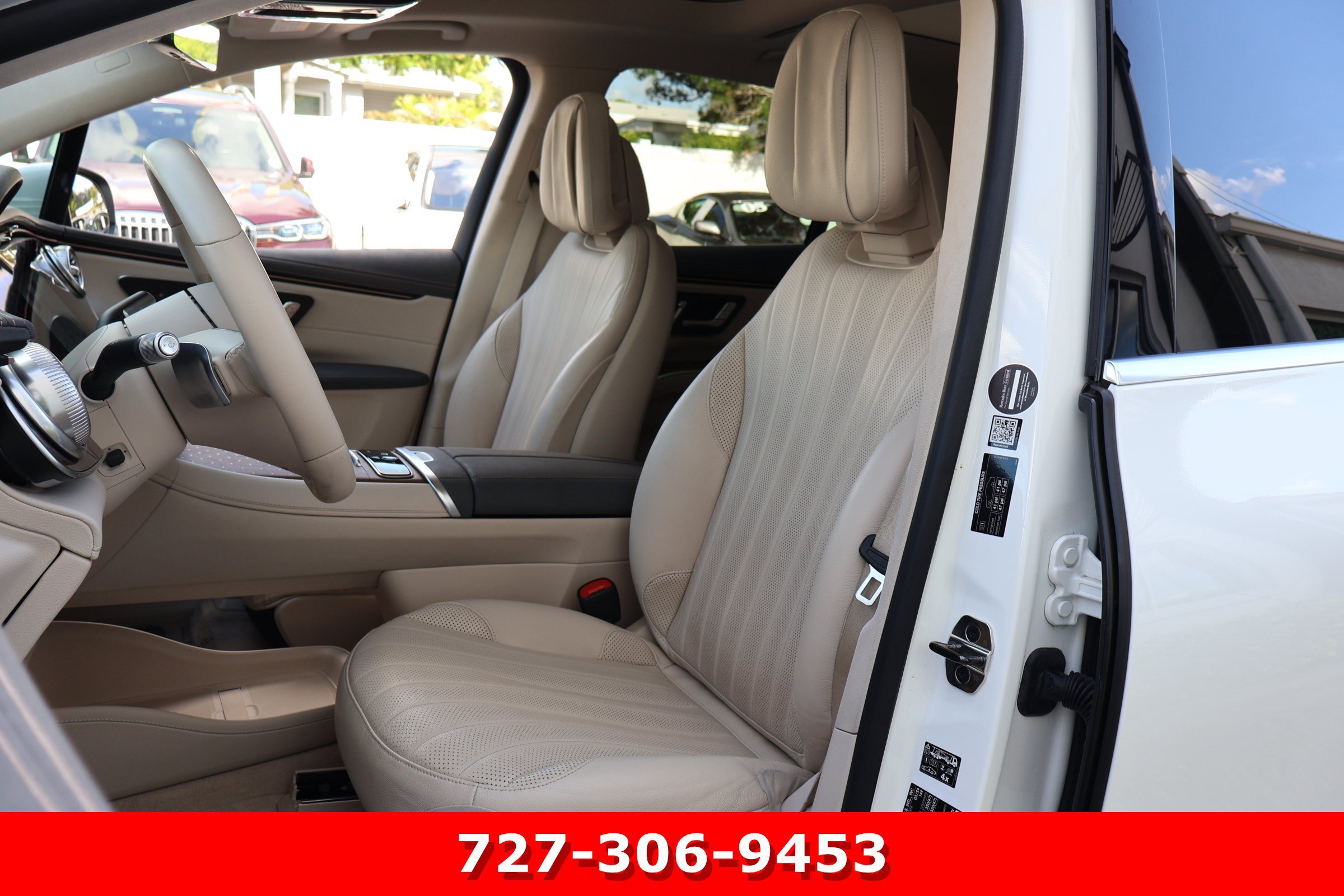Certified 2024 Mercedes-Benz EQS SUV Base with VIN 4JGDM2DB3RA032571 for sale in Clearwater, FL