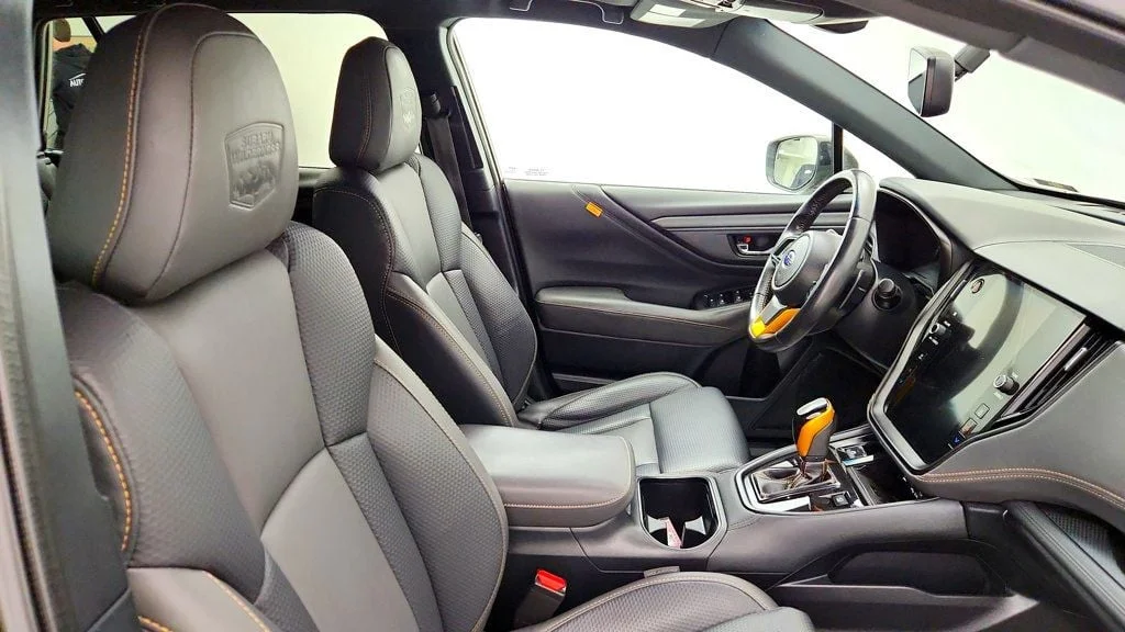 Used 2022 Autumn Green Metallic Subaru Wilderness CVT w/ Power Moonroof & Navigation image 25