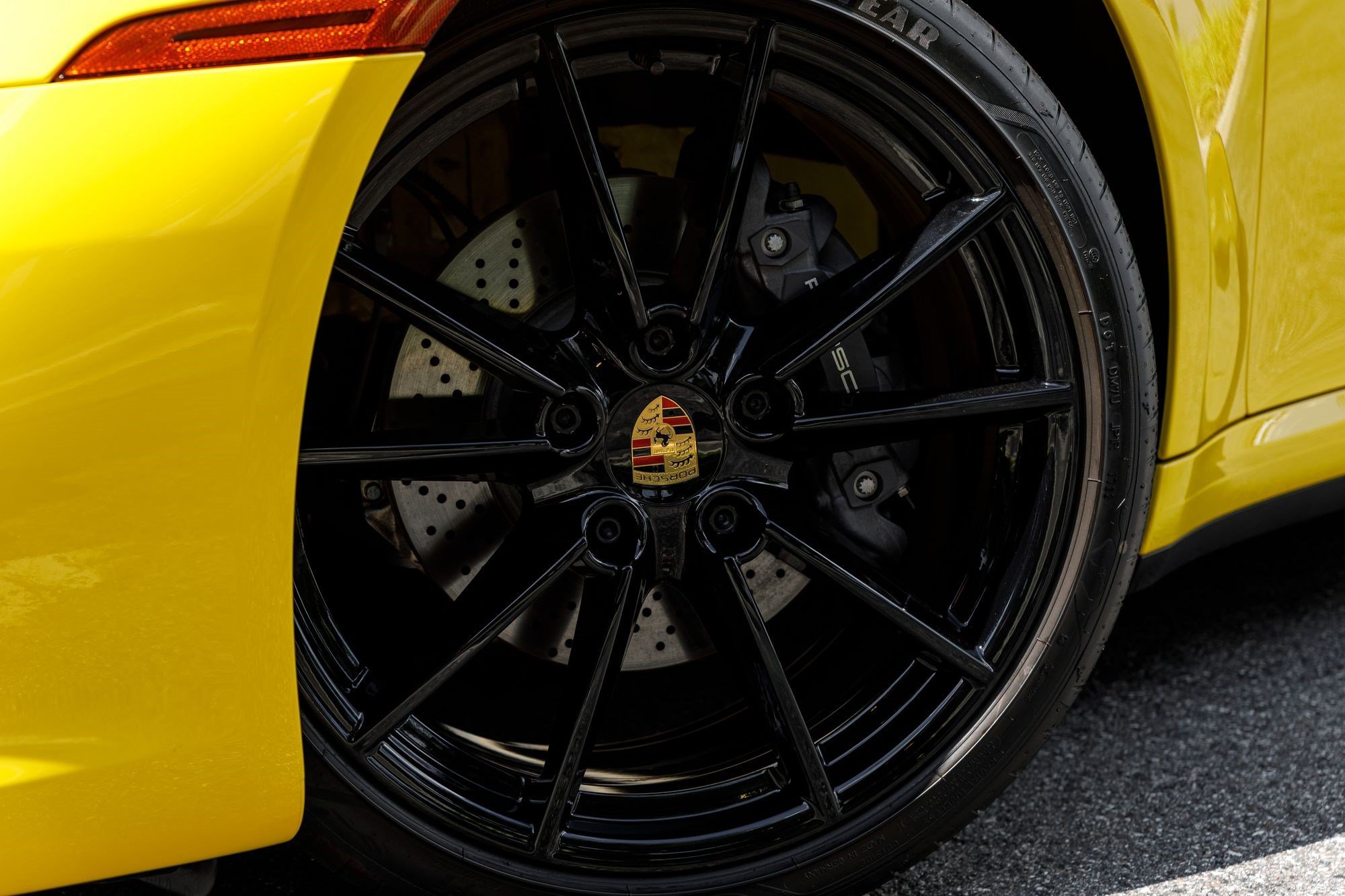 Used 2022 Racing Yellow Porsche Carrera image 35