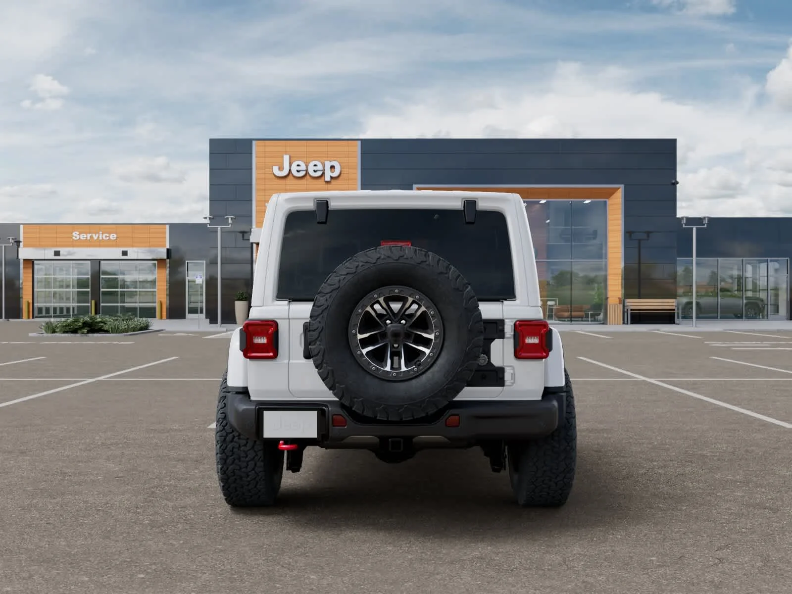 New 2026 Bright White Clearcoat Jeep Rubicon X image 7