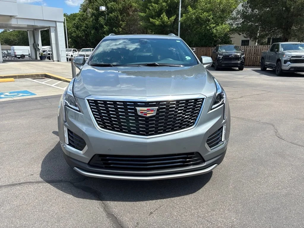 Used 2023 Argent Silver Metallic Cadillac Premium Luxury image 2