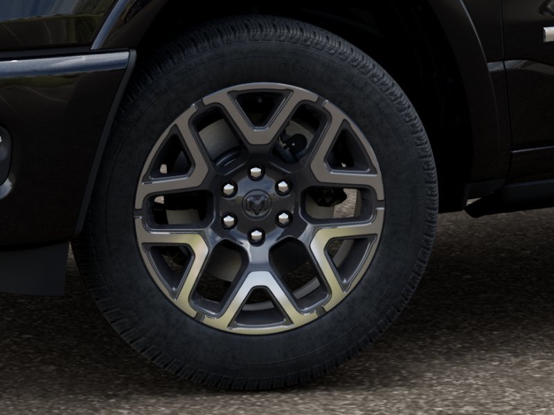 New 2027 Diamond Black Crystal Pearl-Coat Exterior Paint RAM LARAMIE image 4