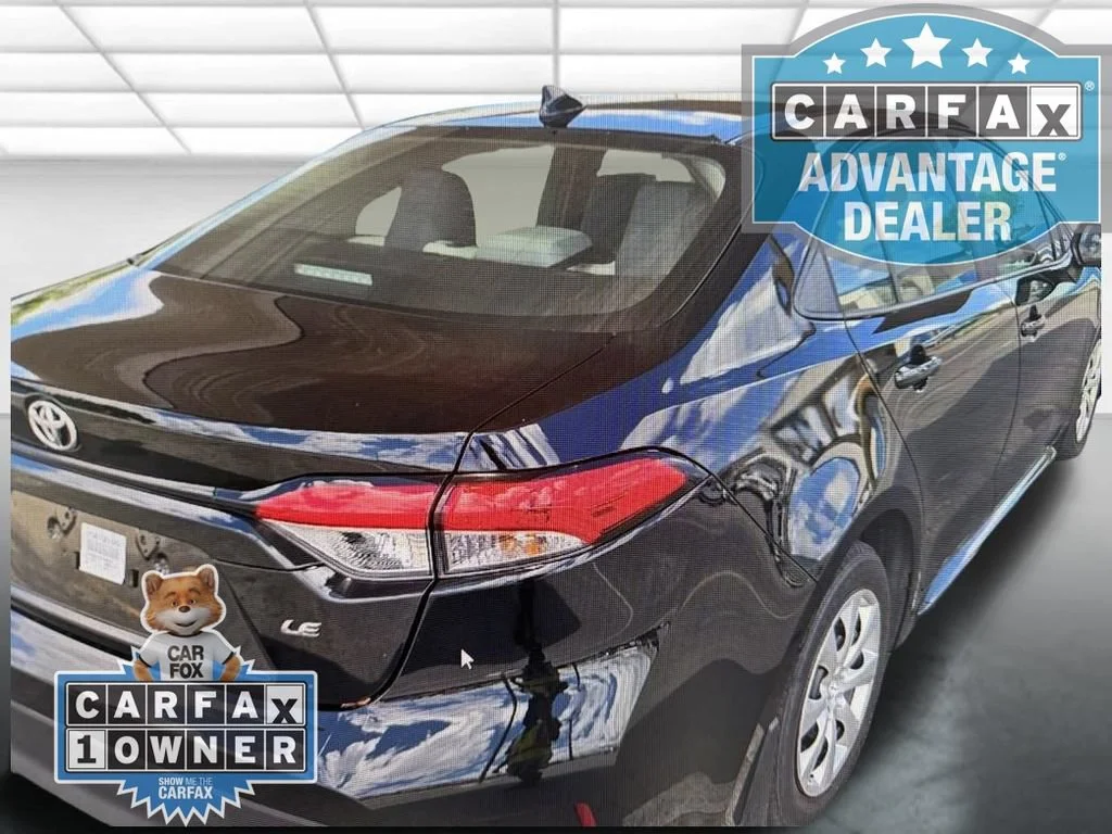 Used 2025 Black Toyota LE image 2