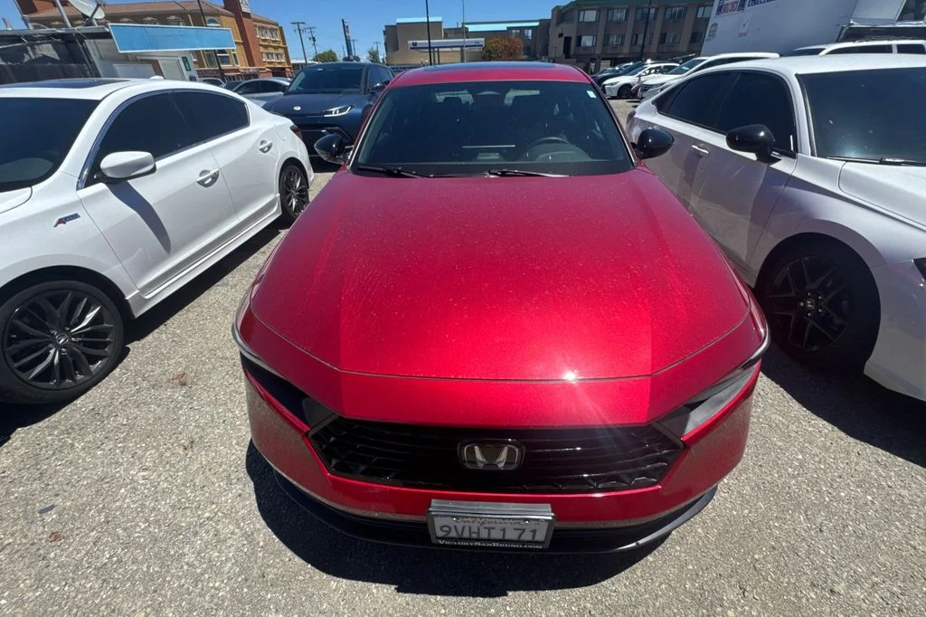Used 2025 Radiant Red Metallic Honda Sport image 3