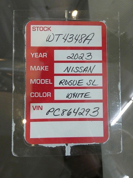 Used 2023 WHITE Nissan FWD SL image 28