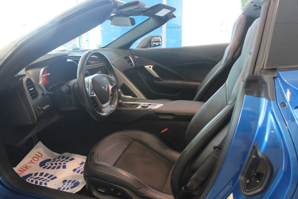Used 2016 Blue Chevrolet Stingray Z51 image 9