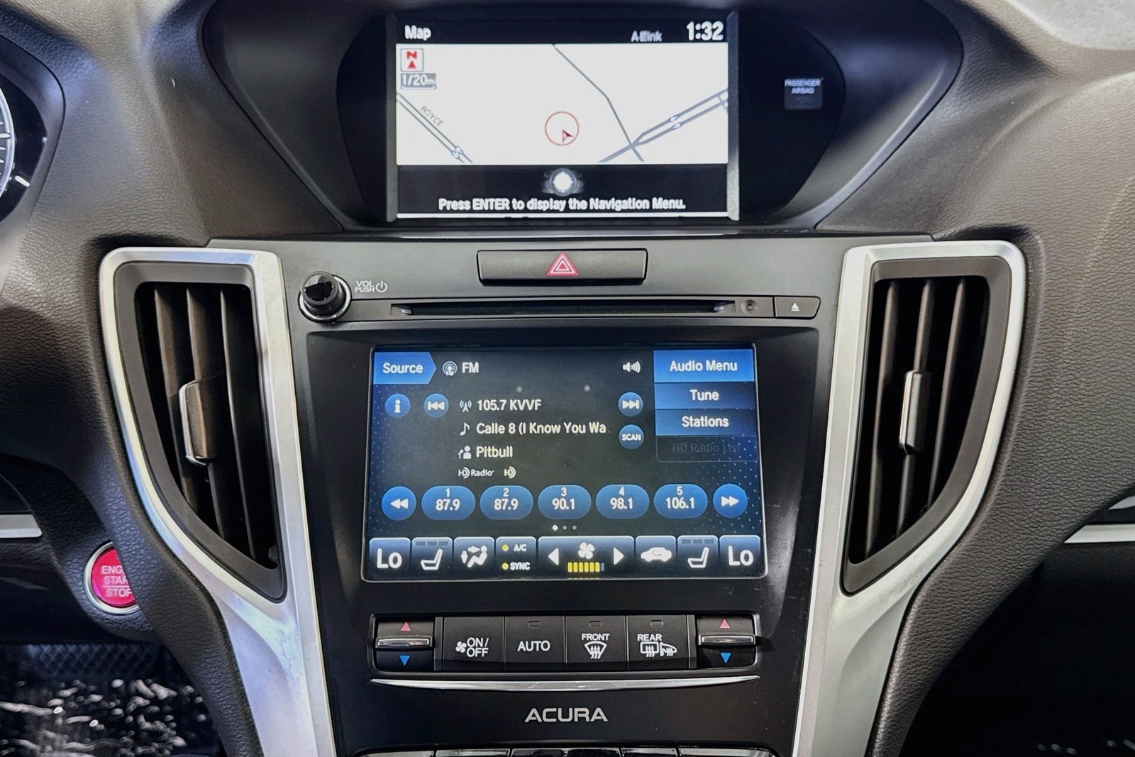 Used 2018 Fathom Blue Pearl Acura w/Technology Pkg image 13