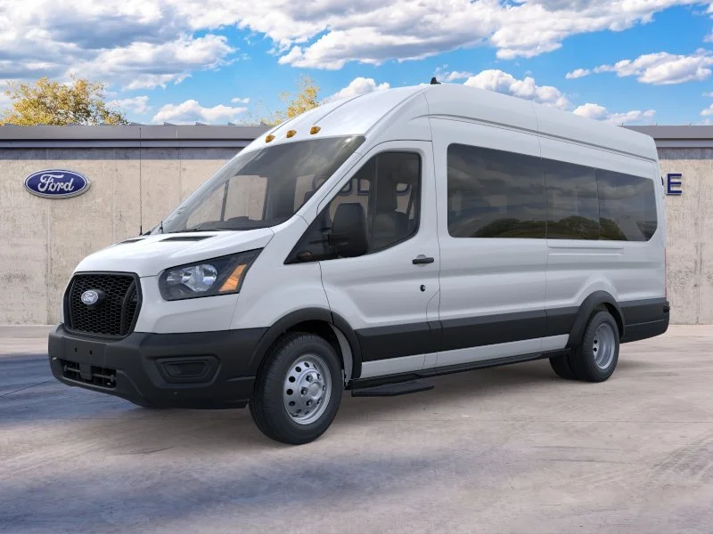 New 2026 Oxford White Ford Passenger Van XL image 1