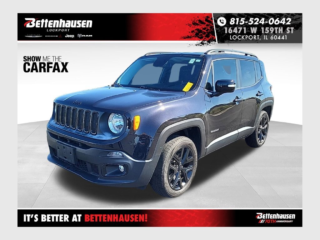 2016 Jeep Renegade Justice Special Edition