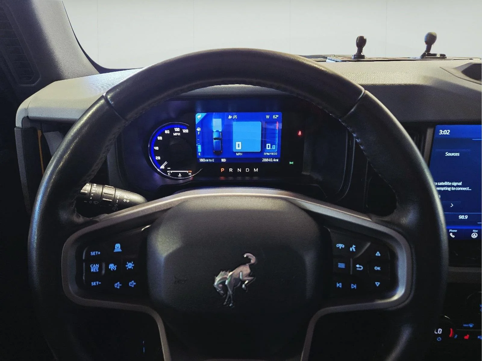 Used 2023 Azure Gray Metallic Tri-Coat Ford Badlands Advanced image 25