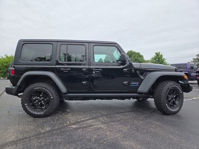 Used 2023 Black Clearcoat Jeep Willys 4xe image 26