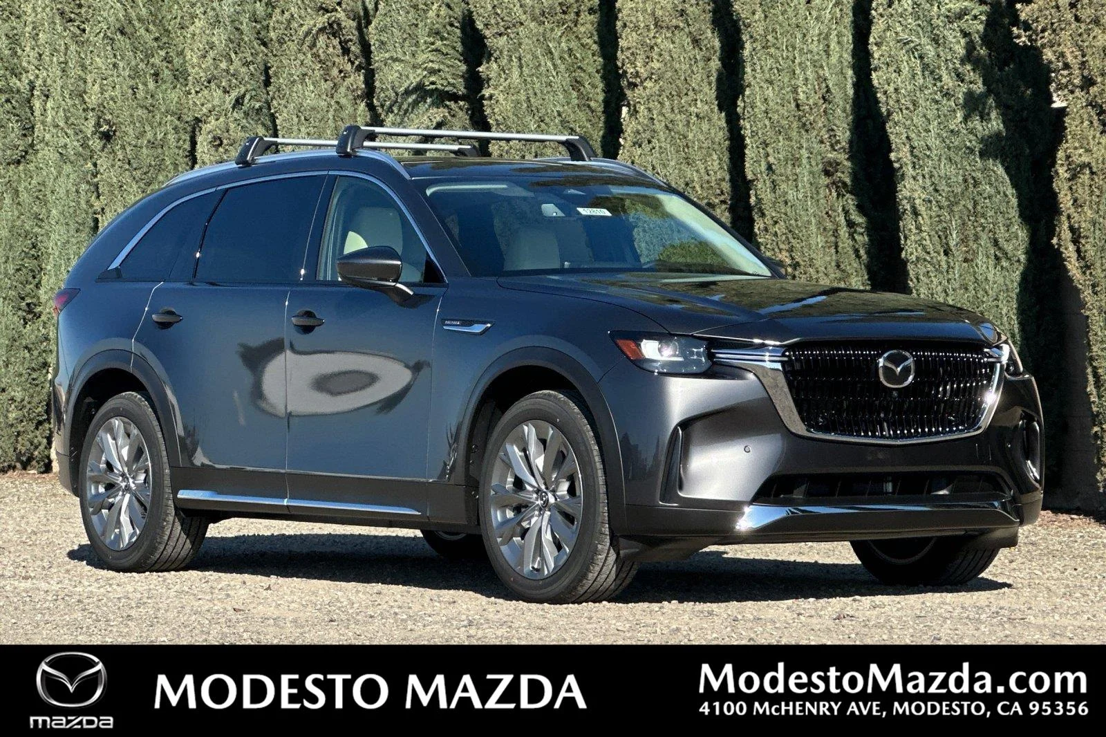 New 2026 Machine Gray Metallic Mazda 3.3 Turbo Premium Plus AWD image 1