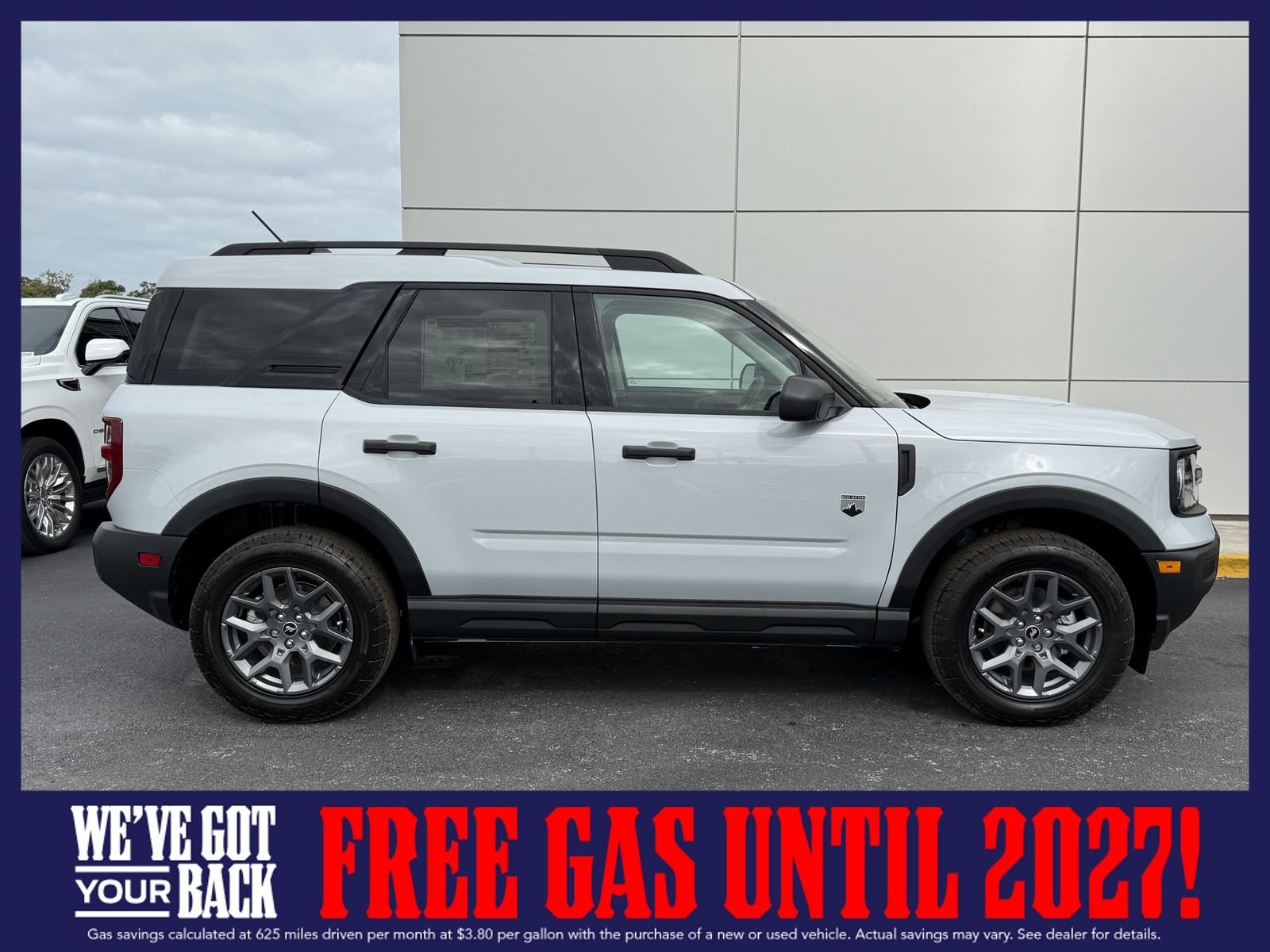 New 2026 Space White Metallic Ford Big Bend image 3