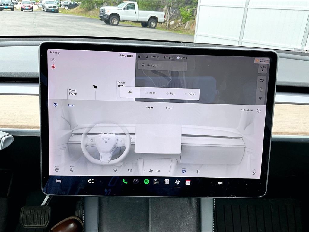 Used 2021 Midnight Silver Metallic Tesla Long Range image 26