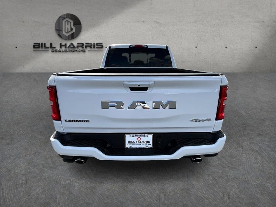 New 2026 Bright White Clear-Coat Exterior Paint RAM Laramie image 7