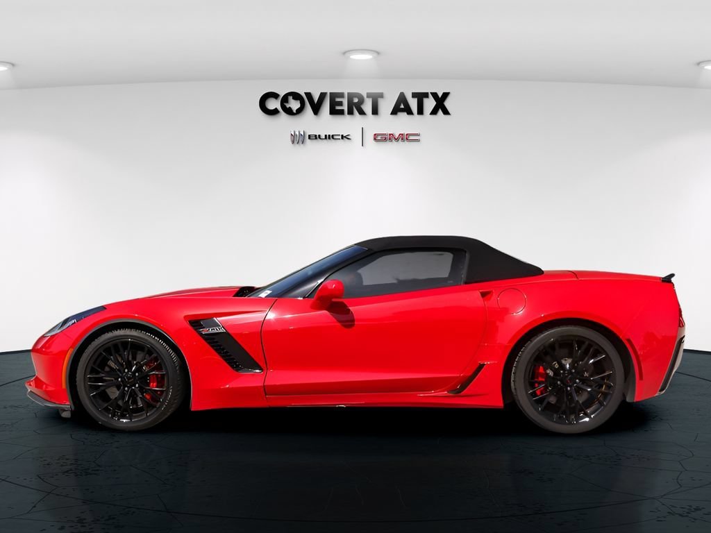 Used 2016 TORCH RED Chevrolet Z06 1LZ image 5
