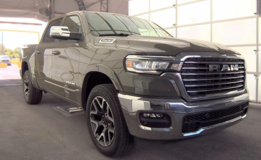 Used 2026 RAM Ram 1500 Pickup Laramie with VIN 1C6SRFJP1TN255560 for sale in Kansas City