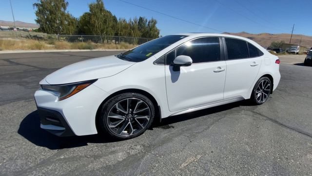 Used 2021 White Toyota SE image 4