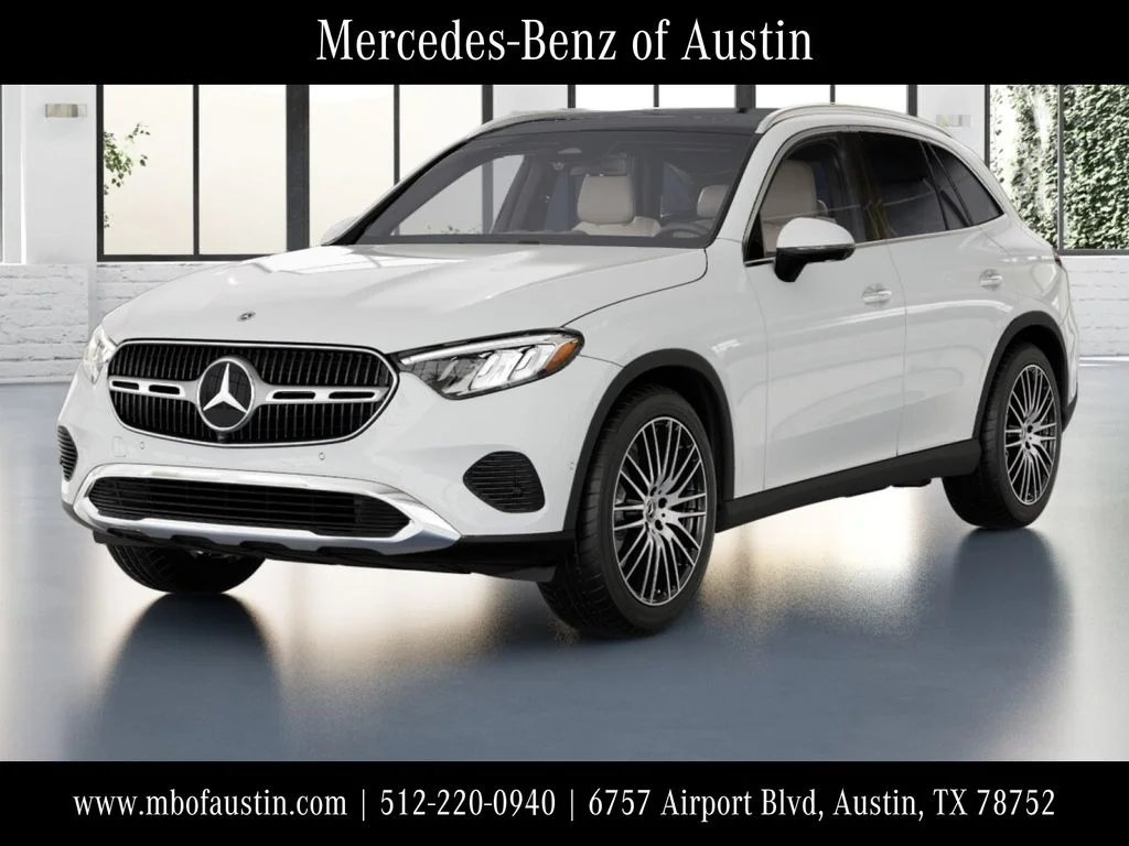 New 2027 White Mercedes-Benz GLC 300 image 1