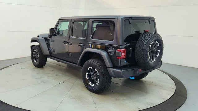 Used 2025 Black Jeep Rubicon 4xe image 7