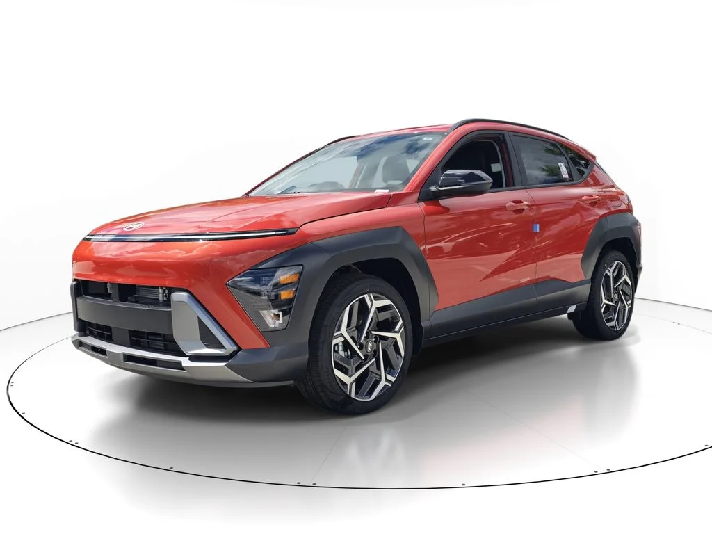 New 2026 Orange Hyundai SEL Premium image 1