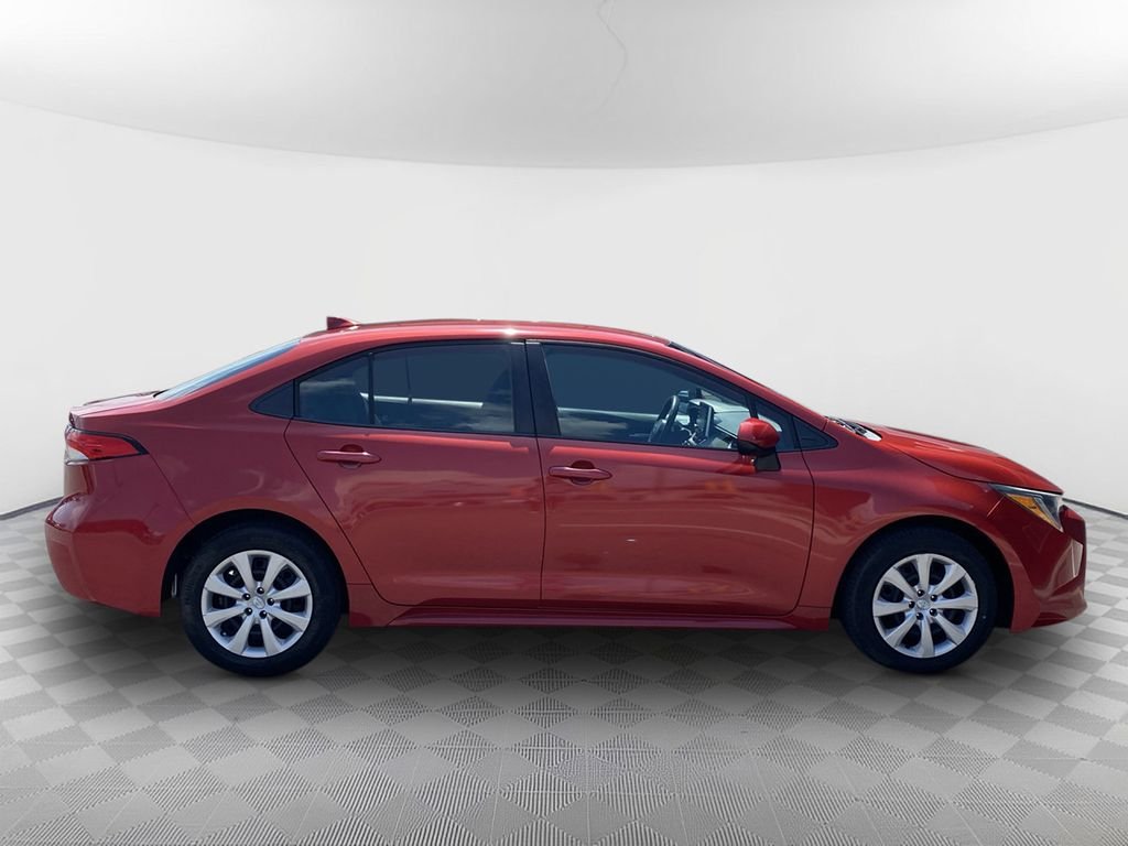 Used 2021 Red Toyota LE image 9