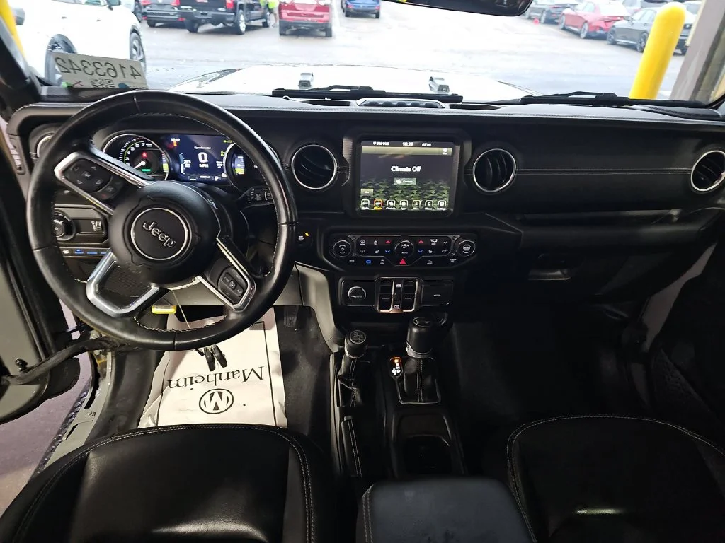 Used 2023 Gray Jeep Sahara 4xe image 6