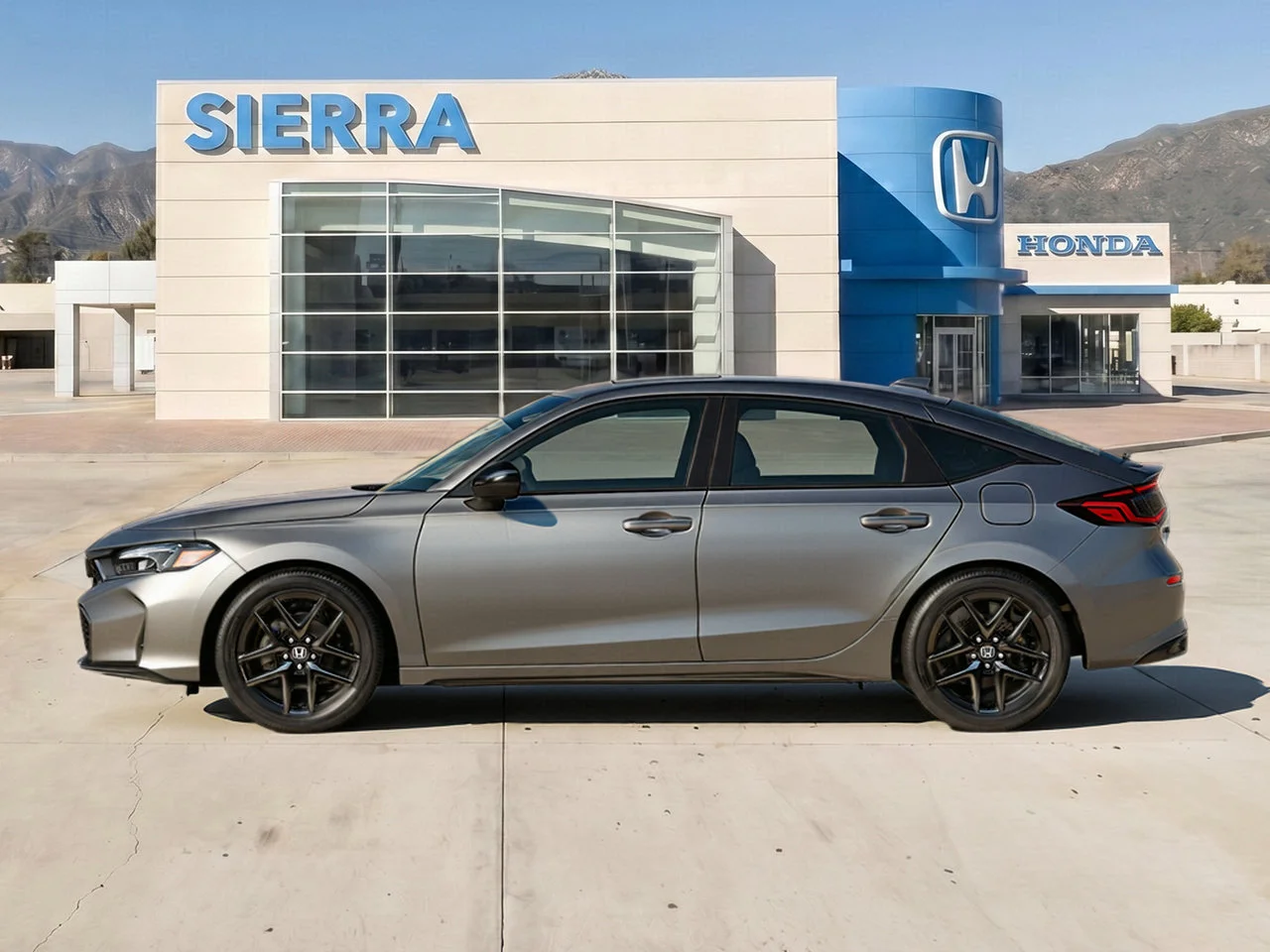 New 2026 Urban Gray Pearl Honda FWD Sport Hybrid image 2