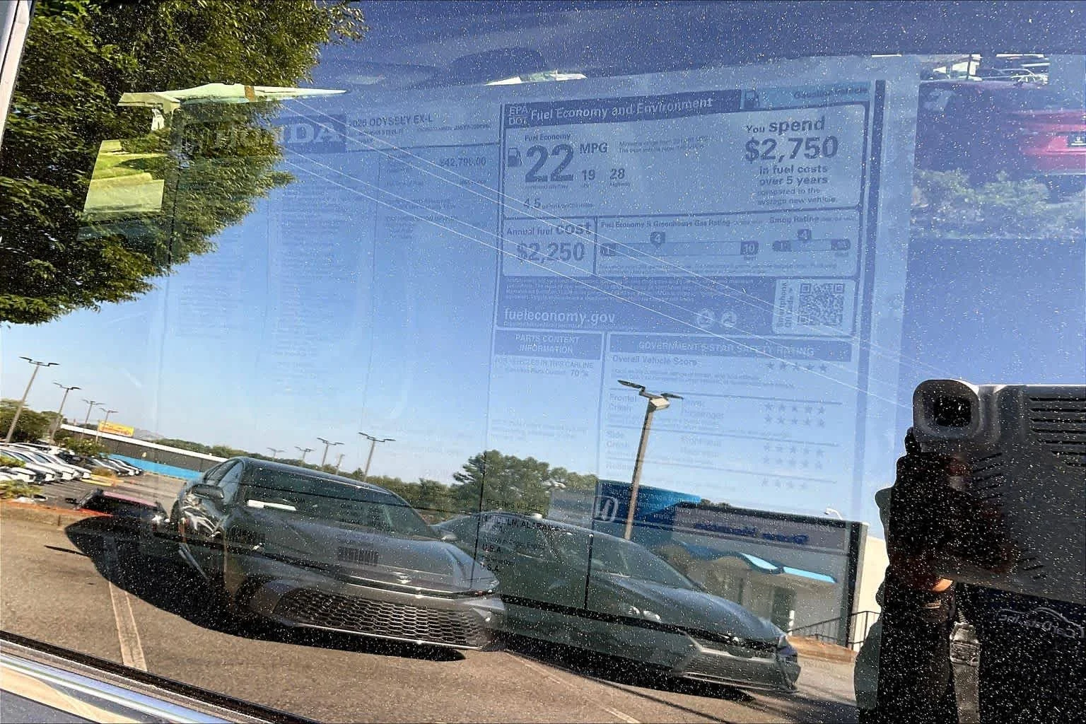 New 2026 Modern Steel Metallic Honda EX-L image 20