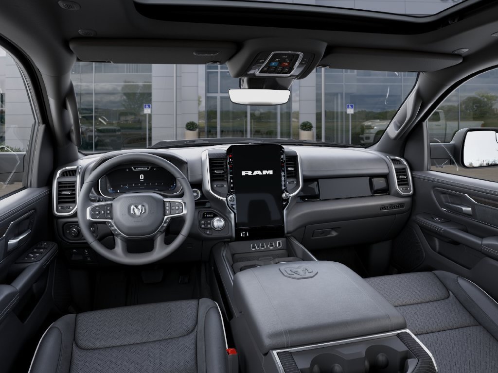 New 2026 Bright White Clear-Coat Exterior Paint RAM Laramie image 14