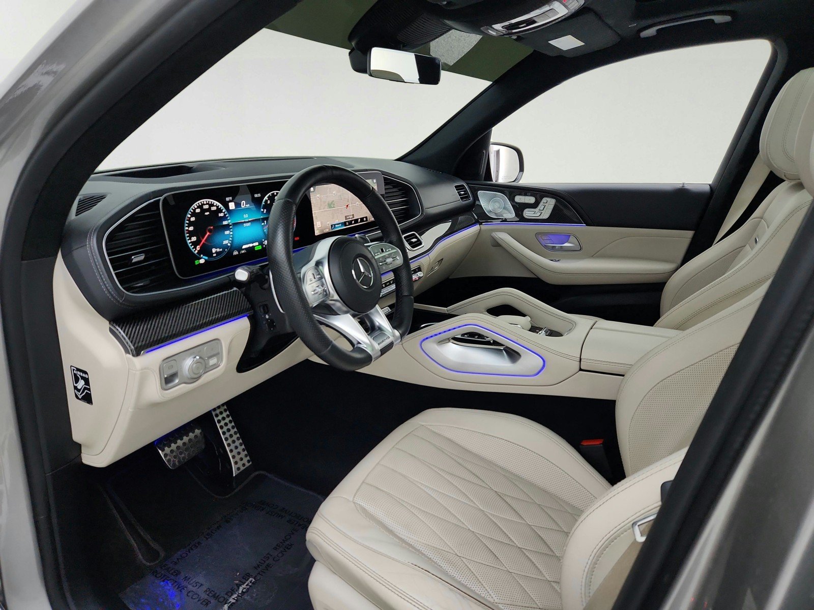 Used 2021 Mojave Silver Metallic Mercedes-Benz AMG® GLS 63 image 16