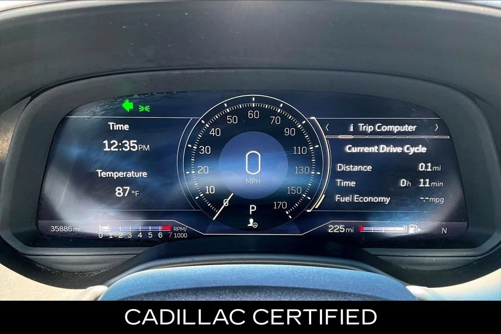 Certified Used 2023 SUMMIT WHITE Cadillac Premium Luxury image 15