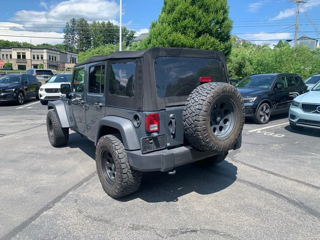 Used 2017 Black Jeep Unlimited Sport image 8