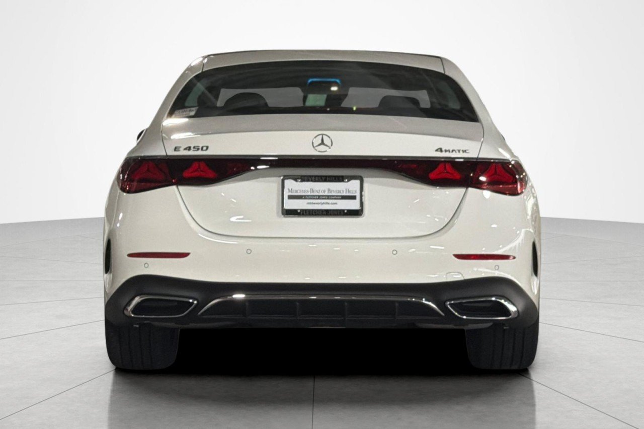 New 2027 Polar White Mercedes-Benz E 450 4MATIC® Sedan image 4