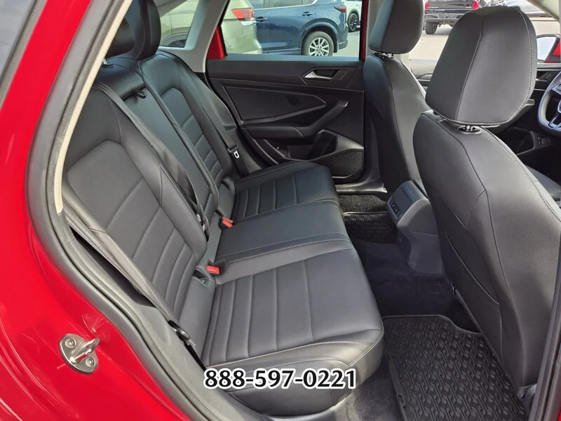 Certified Used 2021 Tornado Red Volkswagen SEL image 17