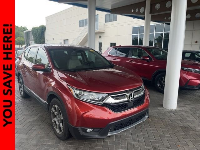 Certified Used 2018 Basque Red Pearl II Honda EX-L image 1