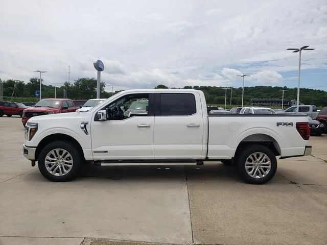 New 2026 Star White Metallic Tri-Coat Ford Lariat® image 8
