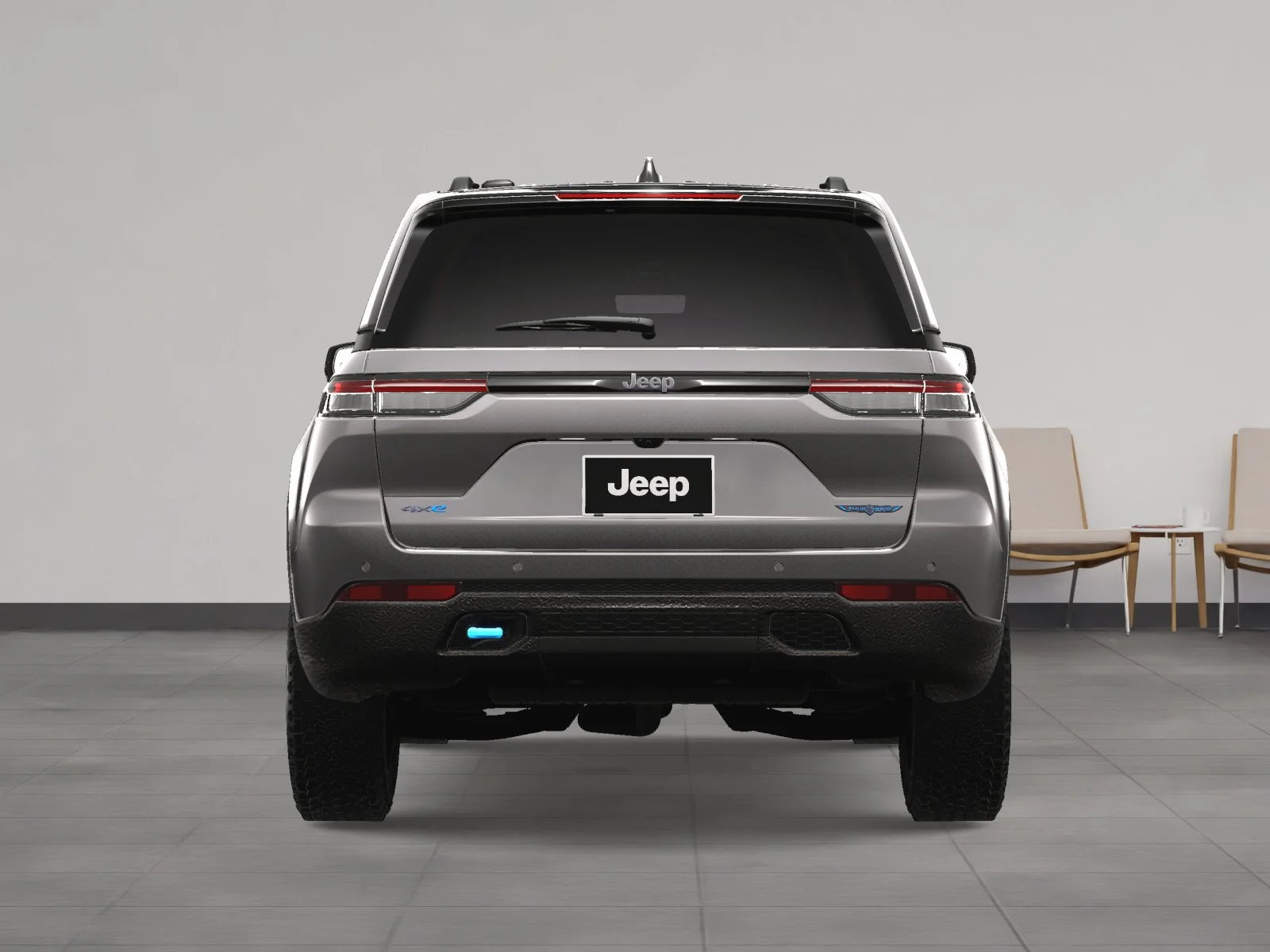 New 2024 Baltic Gray Metallic Clear-Coat Exterior Paint Jeep Trailhawk 4xe image 40