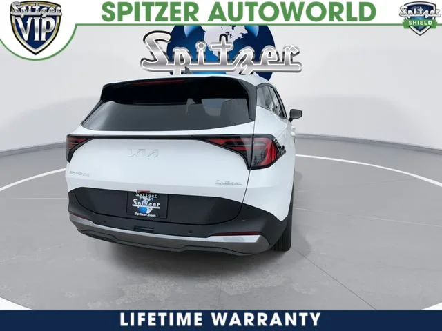 New 2026 Glacial White Pearl Kia LX image 8