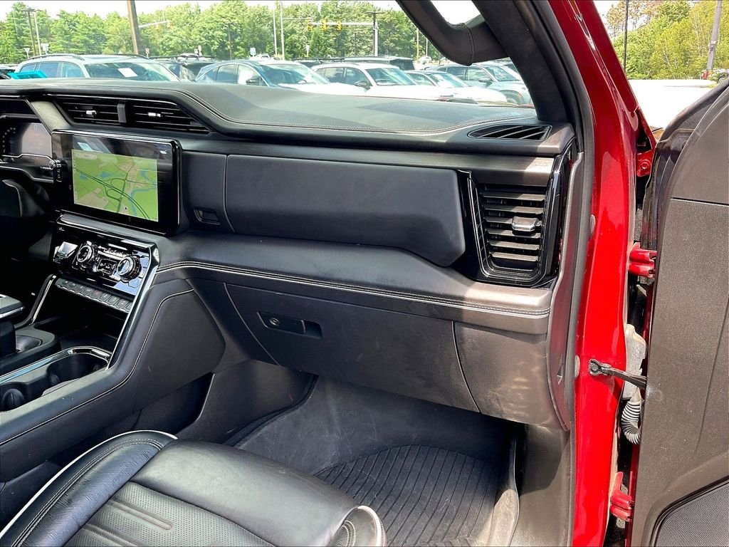 Used 2023 Volcanic Red Tintcoat GMC AT4X image 12