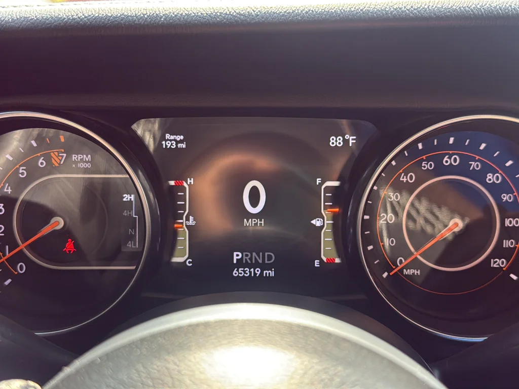Used 2019 Blue Jeep Unlimited Sahara image 28