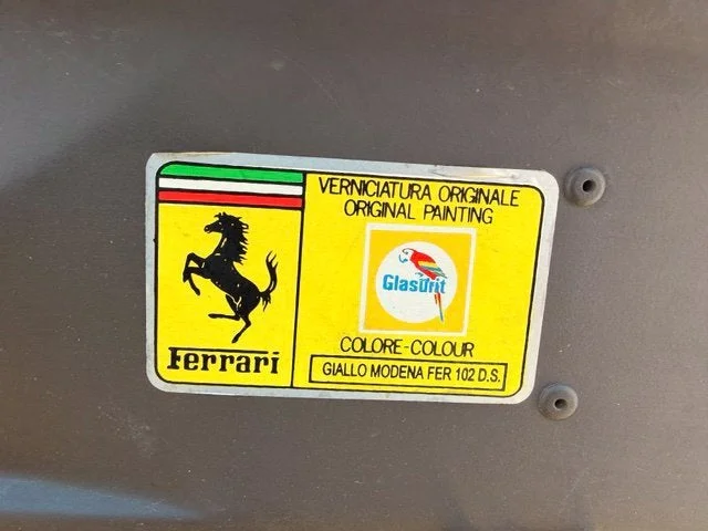 Used 1997 Giallo Modena Ferrari Spider image 26