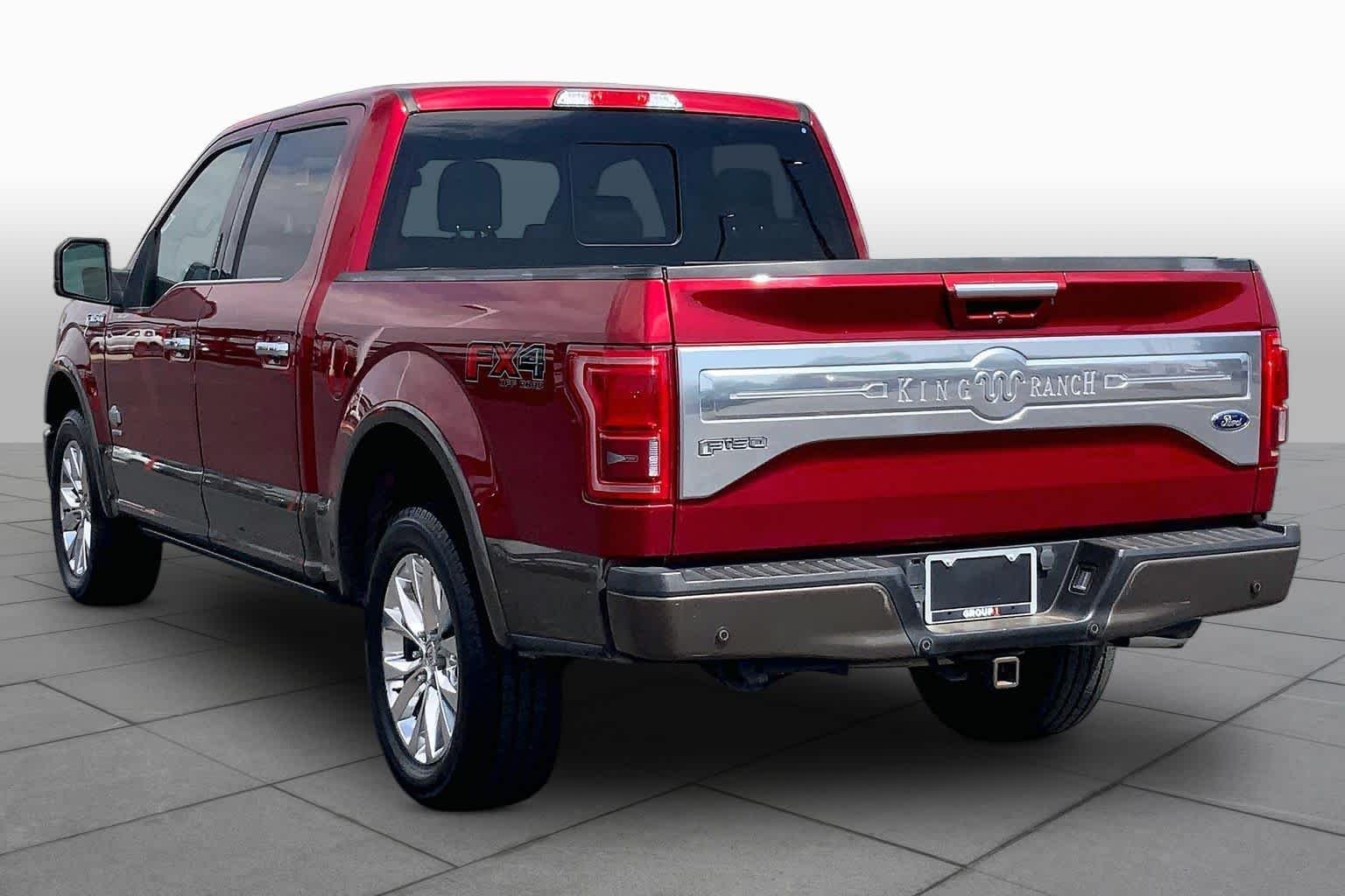 Used 2016 Ruby Red Metallic Clear Coat/Caribou Metallic Ford King Ranch image 12